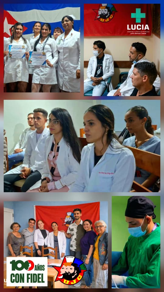 🇨🇺En este 4 de abril,cuando celebramos con orgullo el 64 aniversario de la <a href="/UJCdeCuba/">UJC de Cuba</a> y el 65 aniversario de la Organización de Pioneros José Martí,reconocemos a quienes hacen posible que la historia siga caminando hacia adelante:nuestra juventud de la salud.