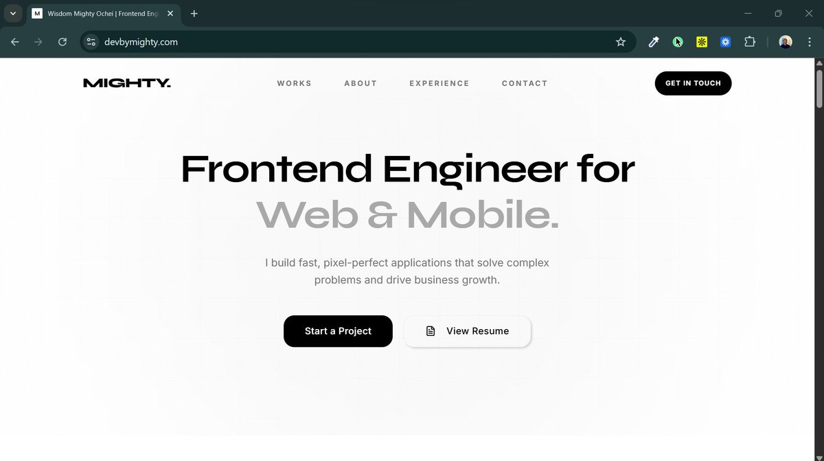 Mighty | Frontend Developer tweet media