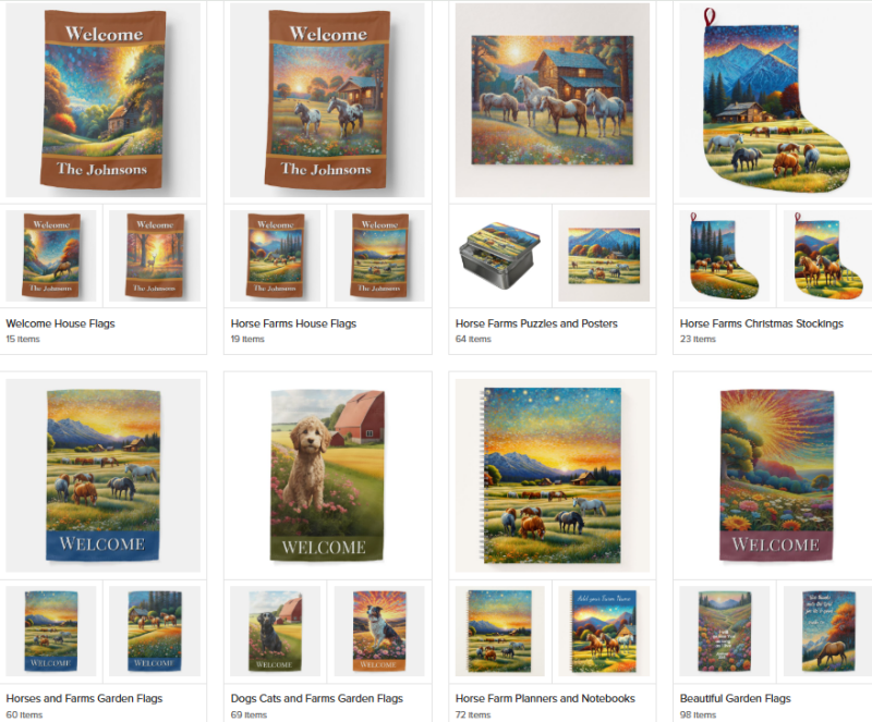 tshirt_painter's tweet photo. TheTshirtPainter Zazzle.  Horses dogs cats welcome house flags, garden flags, puzzles, Christmas stockings, notebook planners, camping hiking designs, Bible Verse notebooks flags Western designs, Beach  Surfing designs. #zazzlemade #ZazzleAffiliate https://t.co/LovtQWryGd https://t.co/rbKU6AdKpW