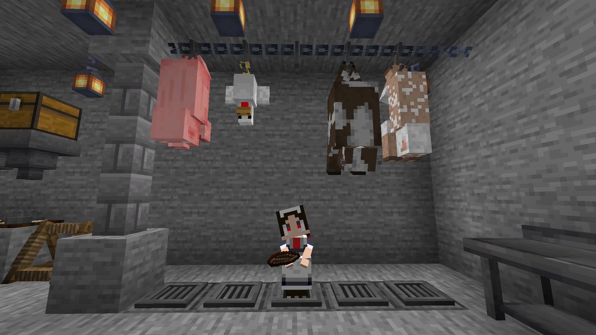mare_drawing's tweet photo. #Minecraft #littlemaidmob #Butchery
MOD Butcheryの一部食料をメイドさんが食べれる様になるデータパック
【ダウンロード】
https://t.co/9vFLn6oGoN https://t.co/fNDnPbpAt1