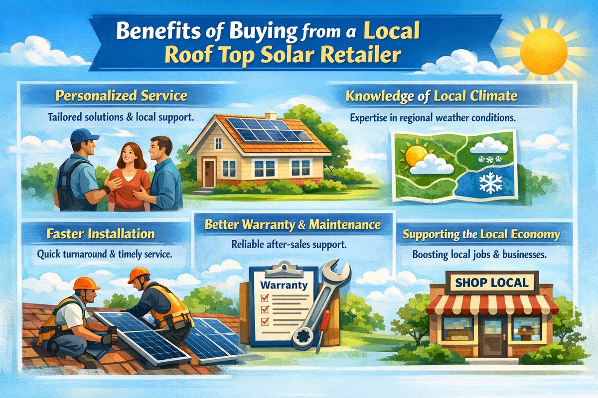 KrittikaCh78082's tweet photo. Planning to install solar panels?
Don’t miss these key benefits of choosing a local solar expert.

Read more : https://t.co/yaiilZIYUu

Find reliable suppliers like Refabo Engineering Pvt Ltd on Pepagora.

#SolarPanelsForHomes #BusinessEnergy #SolarGuide #Renewables #EcoFriendly https://t.co/KIsmkni48t
