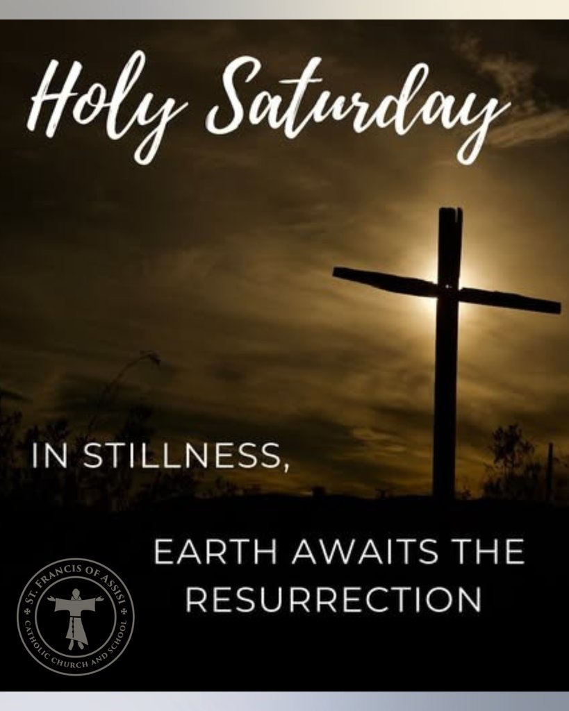 In the quiet of this day, we wait in hope.
Holy Saturday reminds us that even in silence and uncertainty, God is at work. Let us trust in His promise. #HolySaturday #Hope #Trust