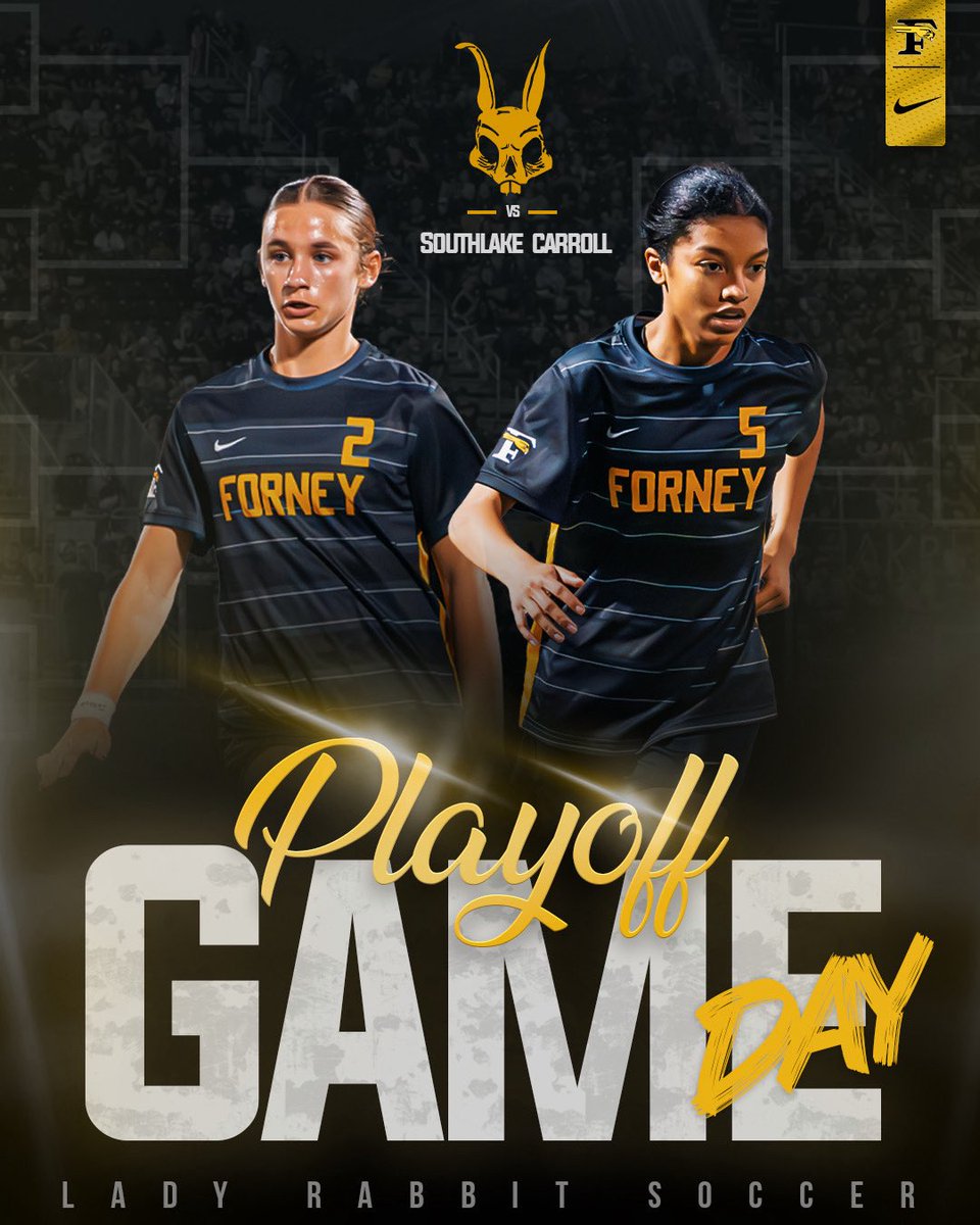 ForneySoccerLRS's tweet photo. ⚽️ PLAYOFF MODE: ROUND 5 ⚽️

🆚 Southlake Carroll
📍 Mesquite Memorial Stadium

🗓️ Saturday | April 4, 2026
⏰ 3:00 PM

🎟️ Ticket Link: 
https://t.co/Lq5eaxEkkL
Opens at 8:00 https://t.co/hhe9mZMZ69
