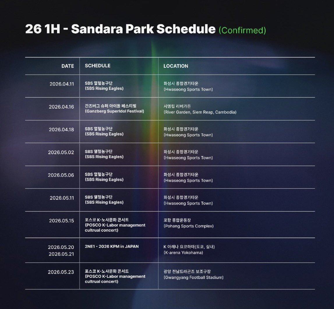 TheSandaraWave's tweet photo. @krungy21 ati what does 26 1H mean? glad to see you're getting graphics for your schedule again. did your new agency made it? 👀 https://t.co/xpmjtpnG1P