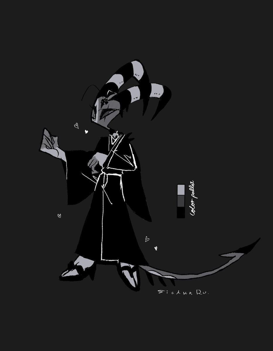 SicaSaikoo's tweet photo. #colorpallet 🖤🎶🦨 着物良かったよね… https://t.co/c8D0fgkCgG