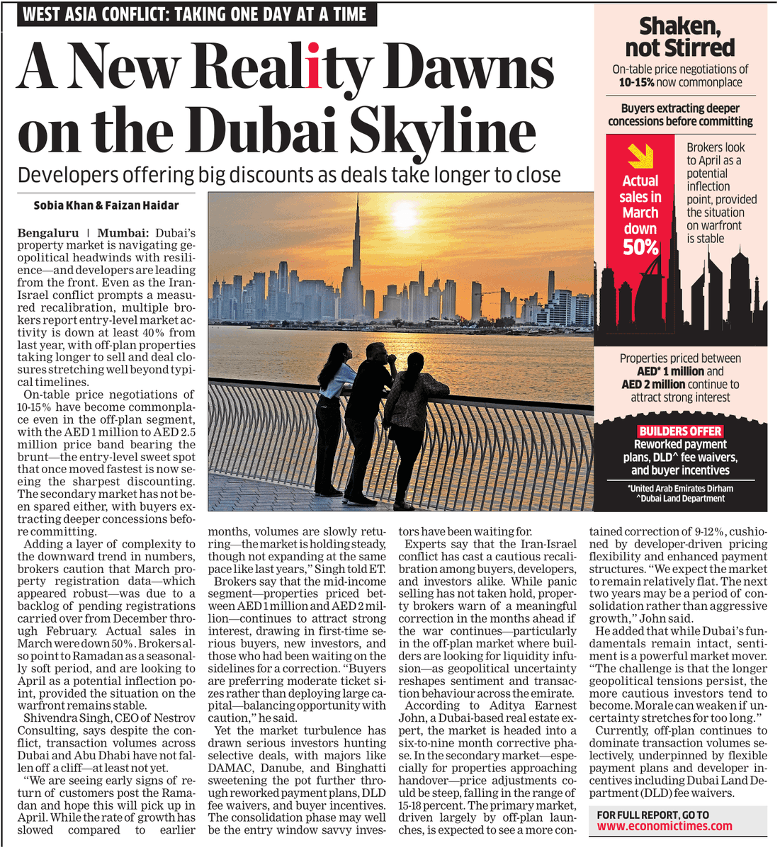 Maheshbr4U's tweet image. ■#Dubai #Realestate is down, with  Largest Investors of #Indians ,  Annual ₹85000 Cr Inv. (22% share),  pulling it back.
■About ₹55000 Cr is expected to be invested back in #India  till 2027.
■ #Bengaluru is expected to gain about ₹ 20000 Cr , i.e about 10,000 Premium
