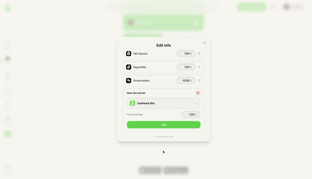 💸 Receive cashback when you trade $BYNOMO on @Bagsapp <a href="/BagsCashback/">Cashback</a> 

We’ve just enabled a Cashback Bot — meaning you earn while you trade.

More volume.
More rewards.
More reasons to stay.