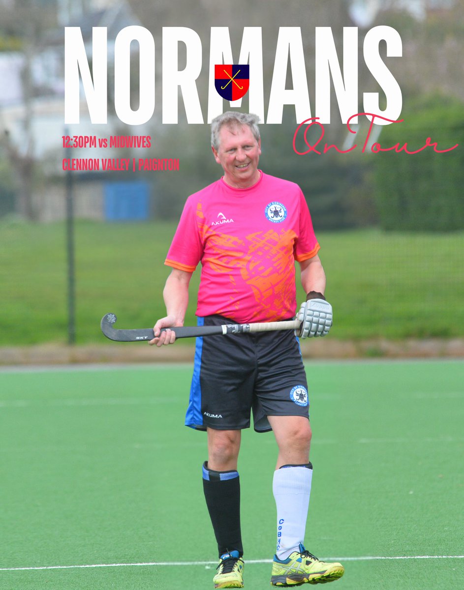 BirminghamHC's tweet photo. IT'S GAME TIME!

Another short turn around and the Normans go again in their final game of the day against the Midwives! https://t.co/vx10d0ajQx