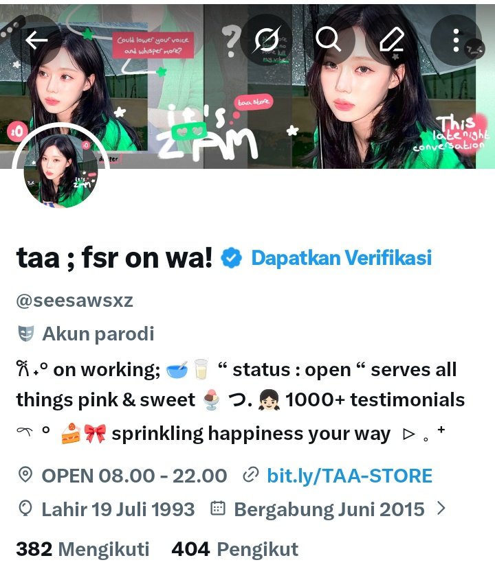 tataa ୨୧ fsr on wa! tweet media
