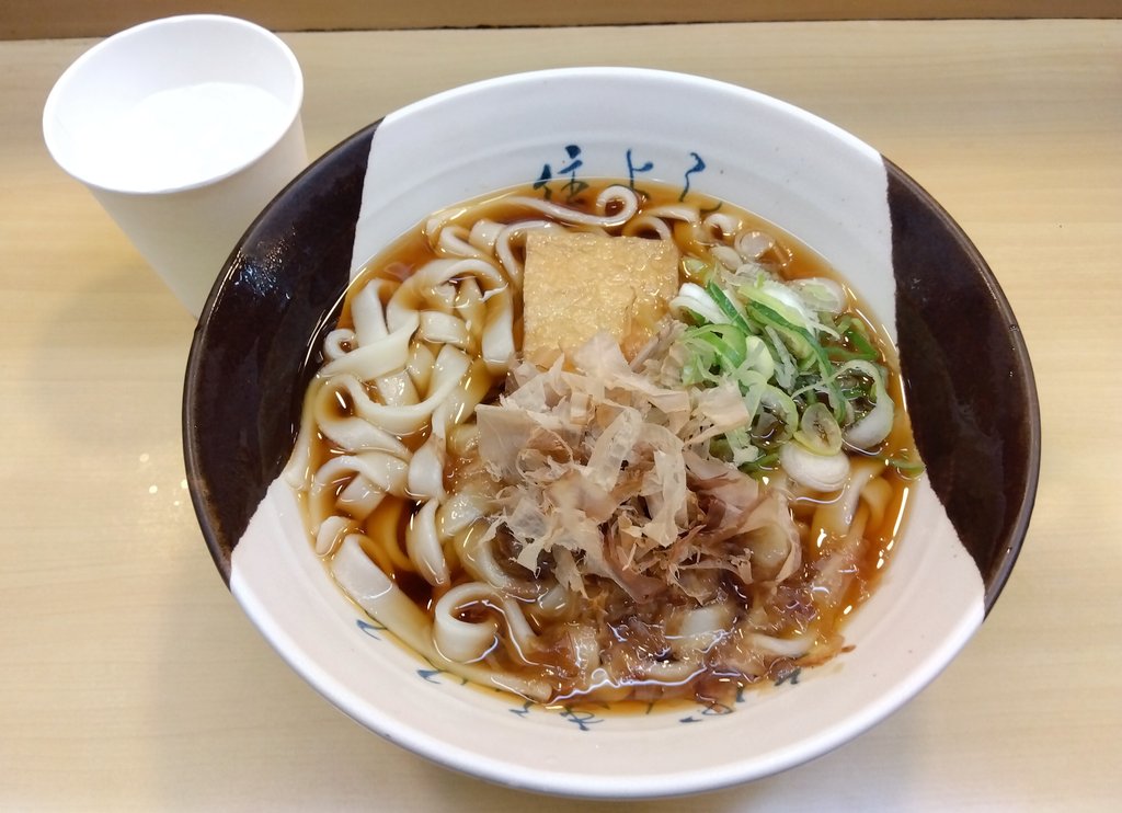 ああ〜最高やなぁ❤️
#きしめん #住よし #なごや慕情