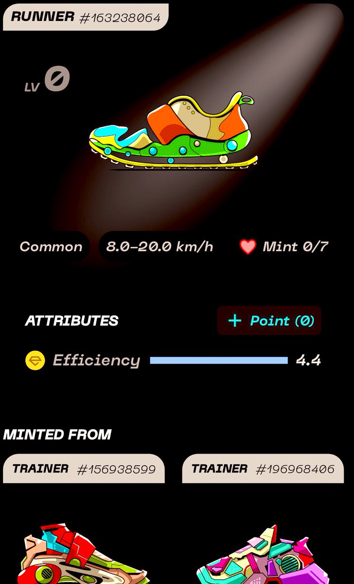 Super_Taxy's tweet image. #STEPNGO 💜 G111F3SGK8JJ

👀 Today #MINT 🥳🥳