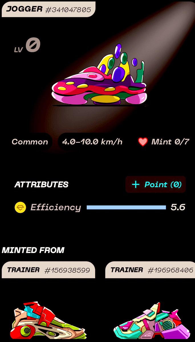 Super_Taxy's tweet image. #STEPNGO 💜 G111F3SGK8JJ

👀 Today #MINT 🥳🥳