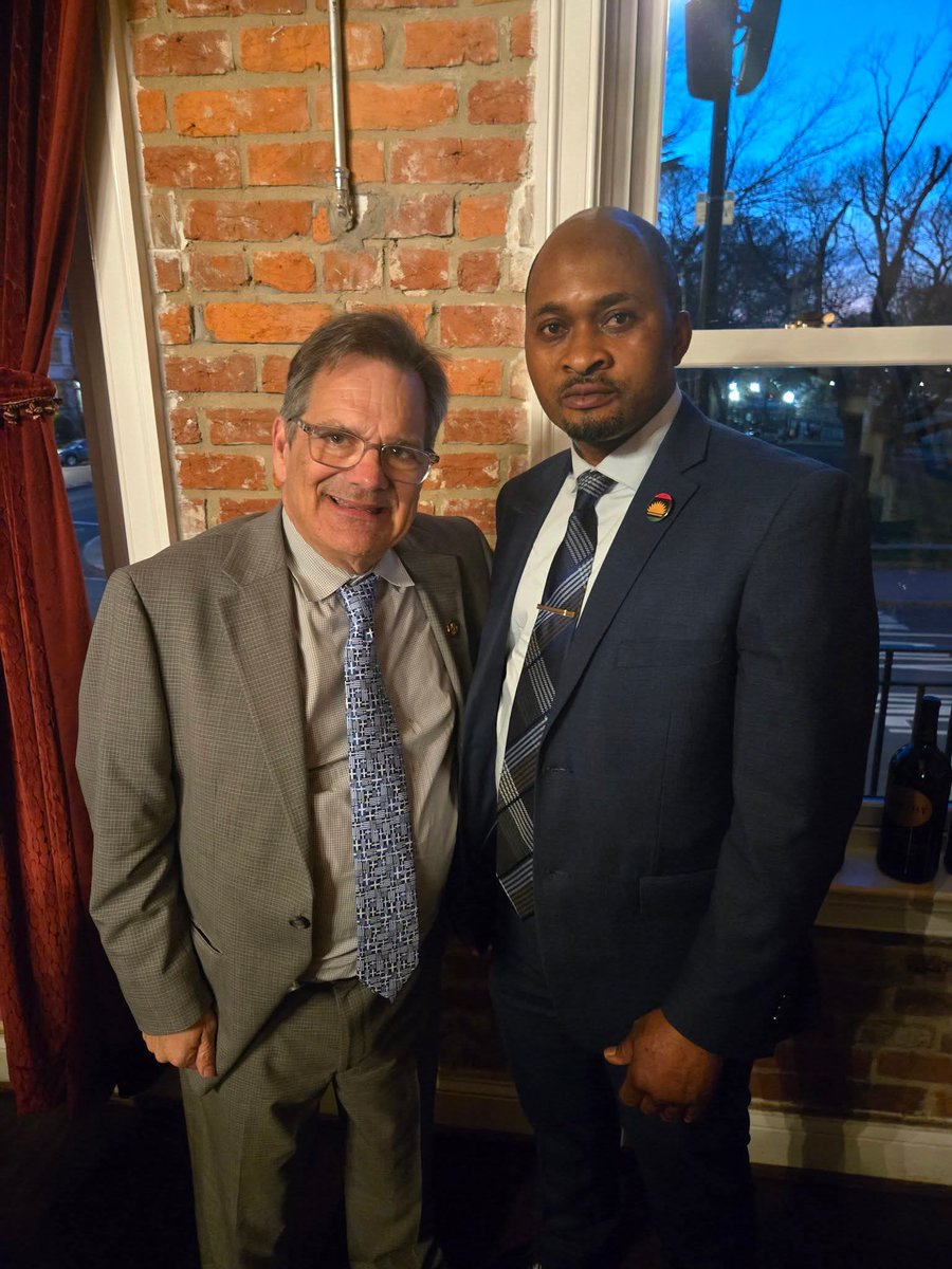 okwutebiafr's tweet image. #Updates on 
Ongoing Biafra vs NIGERIA lobbying w@r in Washington DC 

On March 27, 2026, Biafra Republic Government in Exile (BRGIE) Prime Minister Ogechukwu Nkere met with Congressman Gus Bilirakis (R-FL), to discuss areas of mutual interest between BRGIE and the US Government.