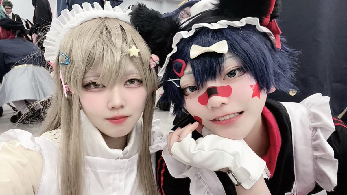 離脱してます！交流ありがとうございました！ <a href="/yunyun0_10/">yun 4/18横a!</a> ちゃんから衣装お借りして <a href="/hrhyak1225/">ℝ𝕆𝕊𝔼🥀𓈒𓏸︎︎︎︎4/29たまアリa！</a> ちゃんとジャジメのしきみかやらせていただきました💞貸してくれてありがと〜🥹プチオフも楽しかったです♡
  #アコスタ池袋