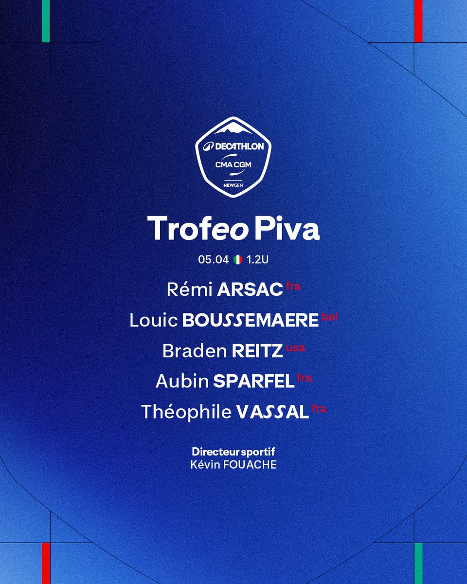 DECATHLON CMA CGM NewGen tweet media