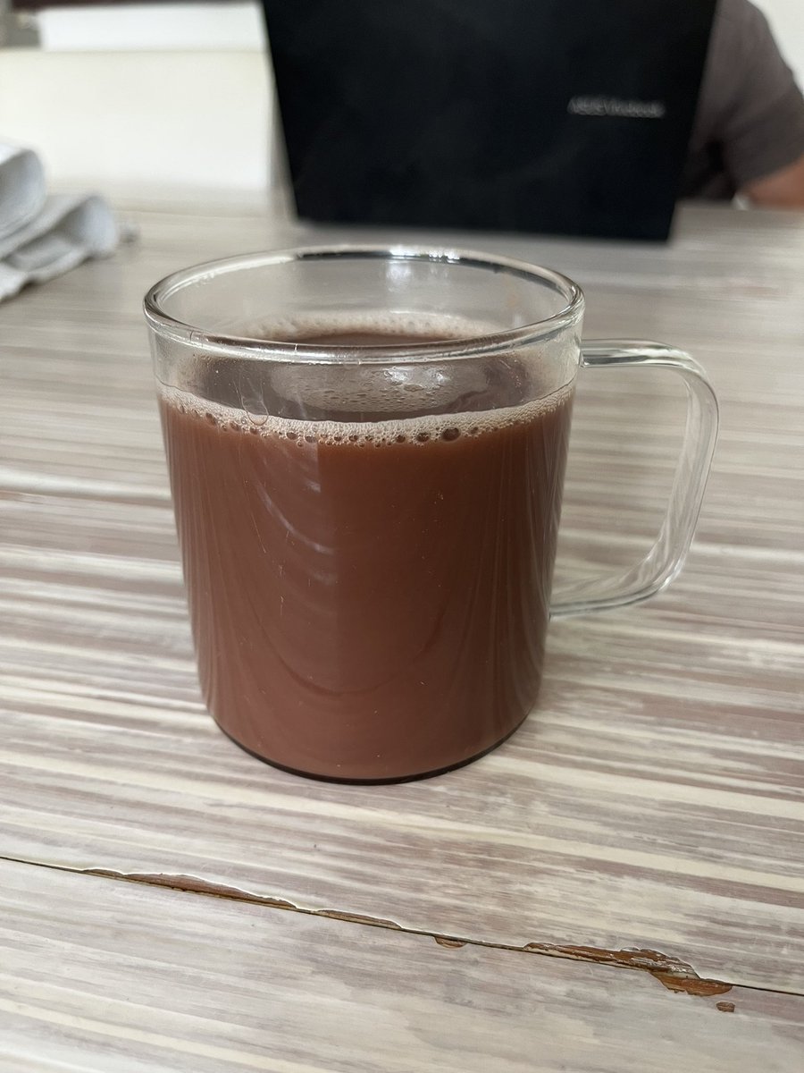 risncd's tweet photo. ~10 cals, super healthy and delicious
1 tsp cacao, sweetner and a splash of milk of choice https://t.co/FUguJFul5m