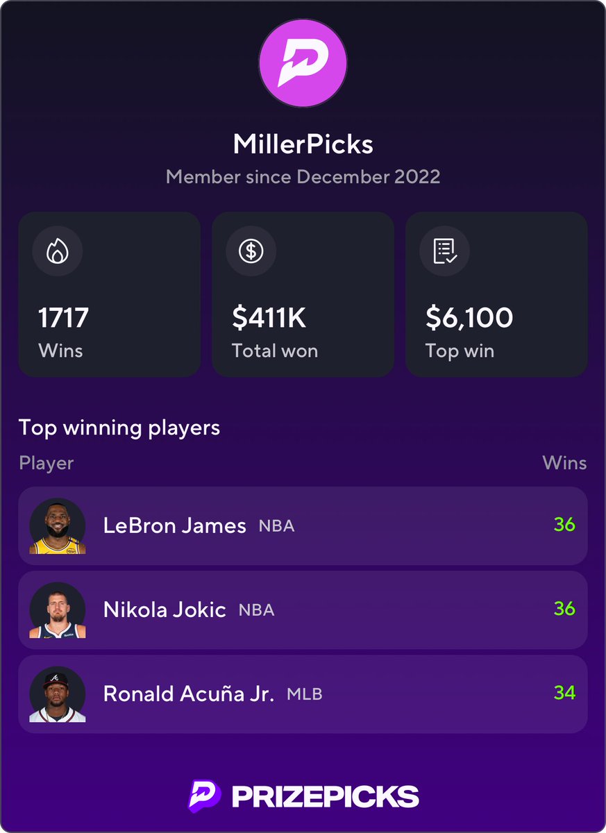 Anyone awake and like making money ?

Giving one winner all free access to my discord! 

All you have to do is:
•Like this post 
•Retweet this post and my last 
•Follow and comment “MillerPicks” in the comments

Link to discord: 
dubclub.win/r/p/pri-4gaz6/…
