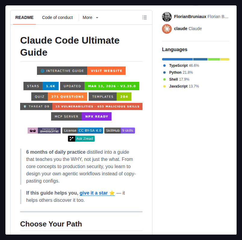 DAIEvolutionHub's tweet photo. Best GitHub repos for Claude Code that will 10x your next project in 2026 

1. Claude Mem
https://t.co/4rAO6Pgevy
   Persistent memory across sessions — stop re-teaching Claude your codebase

2. UI UX Pro Max https://t.co/kfWXj3Rx4R
   50+ styles, 161 color palettes, 99 UX guidelines — Claude stops building ugly UIs

3. n8n-MCP…https://t.co/kfWXj3Rx4R
   Connect Claude Code to 400+ n8n integrations via MCP

4. LightRAG https://t.co/u7fENJngYe
   Graph + vector RAG — lets Claude understand large codebases structurally

5. Everything Claude Code https://t.co/pCBAROLtE5
   Skills, instincts, security scanning, multi-language coverage — full agent harness

6. Awesome Claude Code https://t.co/p9CcrTexw4
   Community bible — curated skills, hooks, slash commands, orchestrators

7. Superpowers https://t.co/Df57XMgWUc
   Forces structured thinking before writing a single line of code

8. Claude Code Ultimate Guide https://t.co/mawD1XpNuJ
   23K+ lines of docs, 219 templates, 271 quizzes — beginner to power user

9. Antigravity Awesome Skills https://t.co/p9CcrTexw4
   1,200+ ready-to-use skills — one of the largest collections

10. Claude Agent Blueprints https://t.co/eHU4HPiqyR
    75+ agent workspace templates beyond coding

11. VoiceMode MCP
https://t.co/OS2IPIljGS
    Natural voice conversations with Claude Code via Whisper + Kokoro

12. Awesome Claude Plugins
https://t.co/2nCLxb8fgi
    9,000+ repos indexed with adoption metrics — find what people actually install

Bookmark this before your next build.