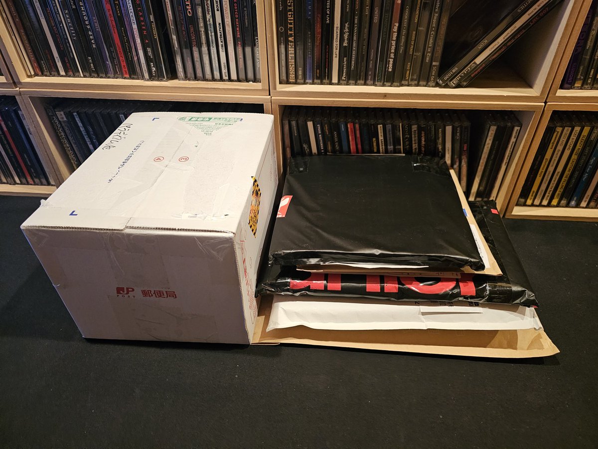 CD購入テロ 今週収穫はこんな感じ。 ジャーニーの箱帯は最初期プレス