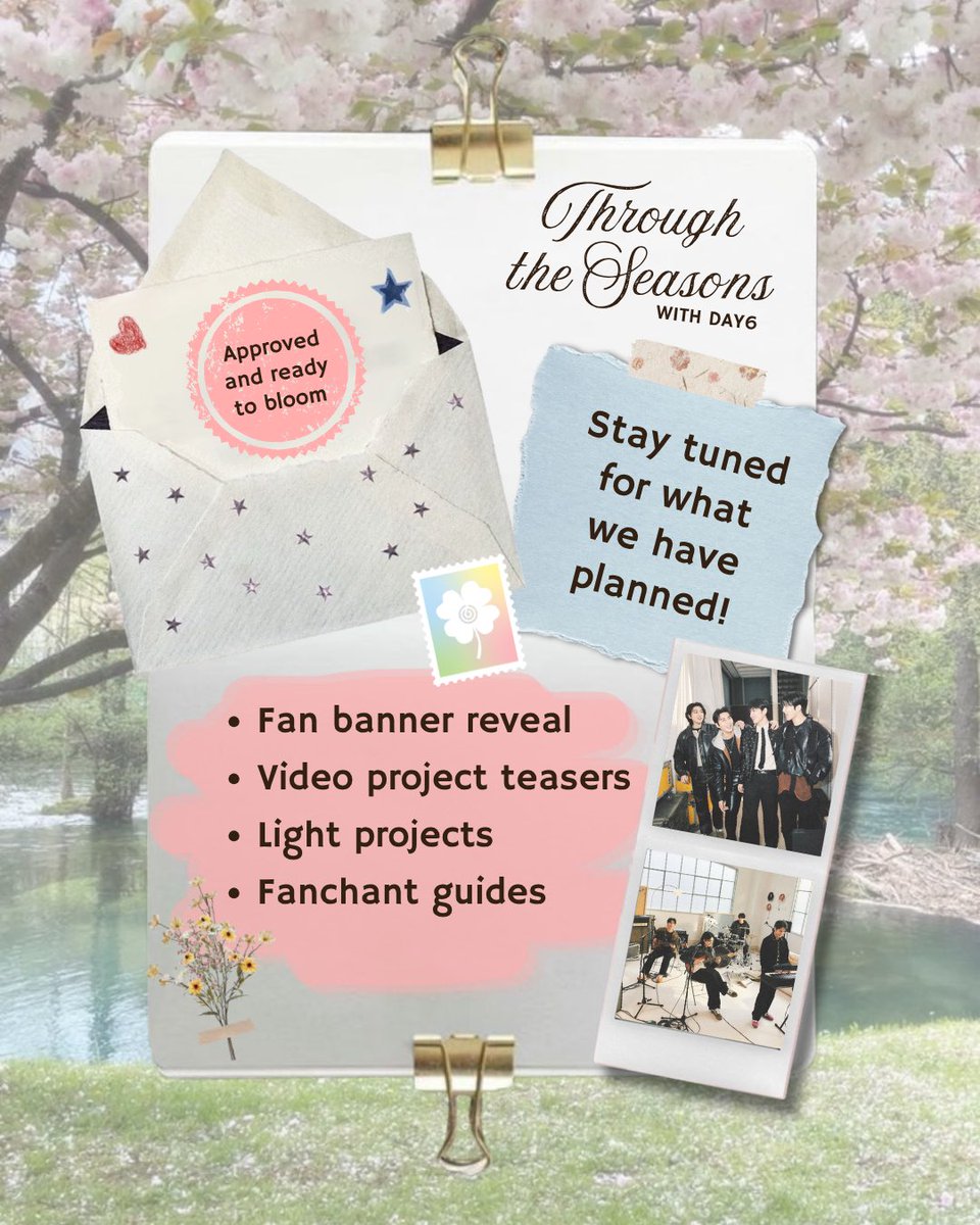 Through the Seasons with DAY6 tweet media