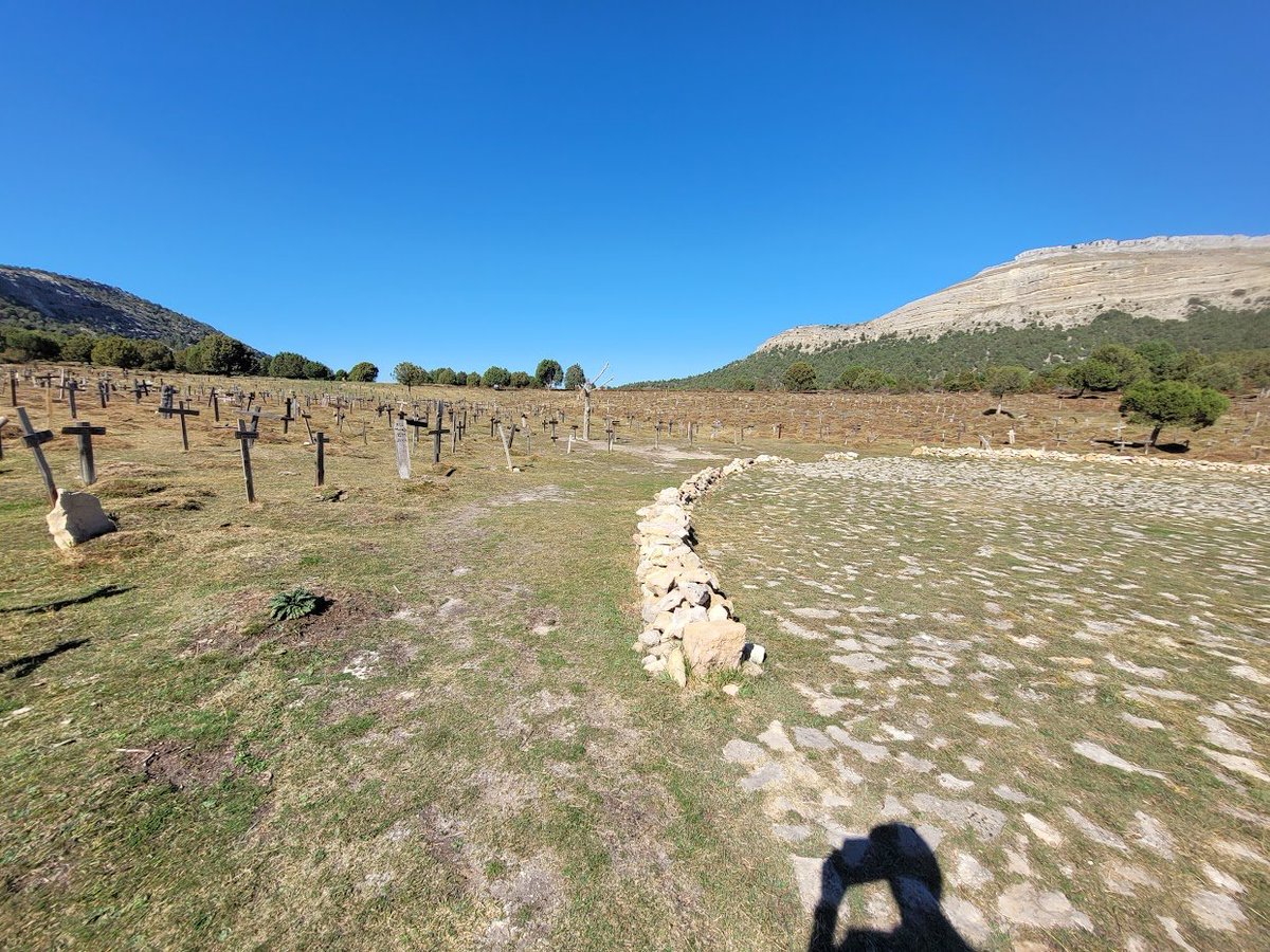 Sad Hill Cemetery, Burgos, Spain.
<a href="/ClintEastwoodMP/">Clint Eastwood Archives</a>