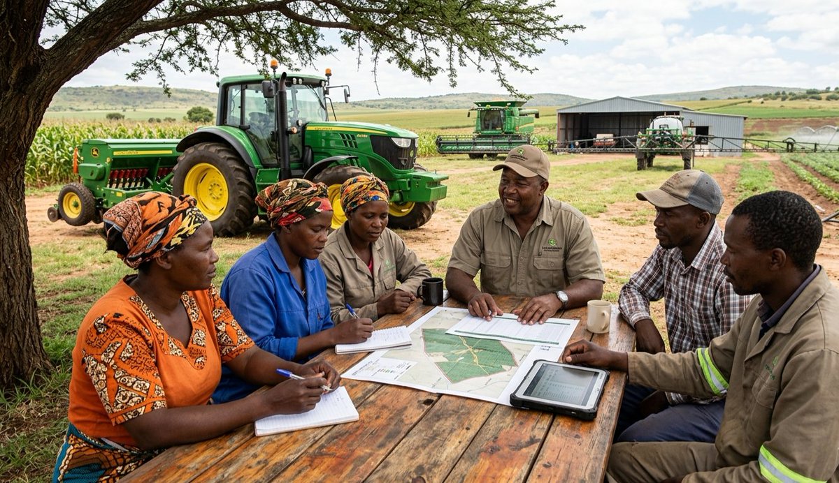 kofi_rawlings's tweet image. Efficient farm operations are the backbone of a successful agribusiness. 🚜 From labour management to mechanization, every decision impacts your bottom line. Build systems that work for you, not against you! #FarmOperations #AgriBusiness #Efficiency #Zimbabwe #Africa