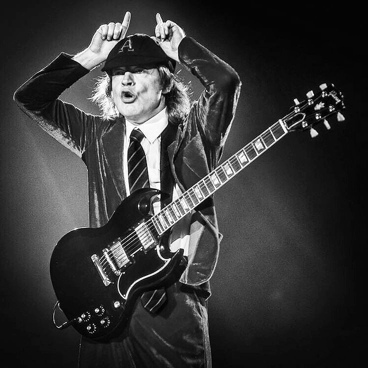 “I’m sick to death of people saying we’ve made 11 albums that sounds exactly the same, Infact, we’ve made 12 albums that sound exactly the same.”

“Some people say we have 13 albums that all sound the same. That isn’t true. We have 14 albums that all sound the same.”

Angus Young