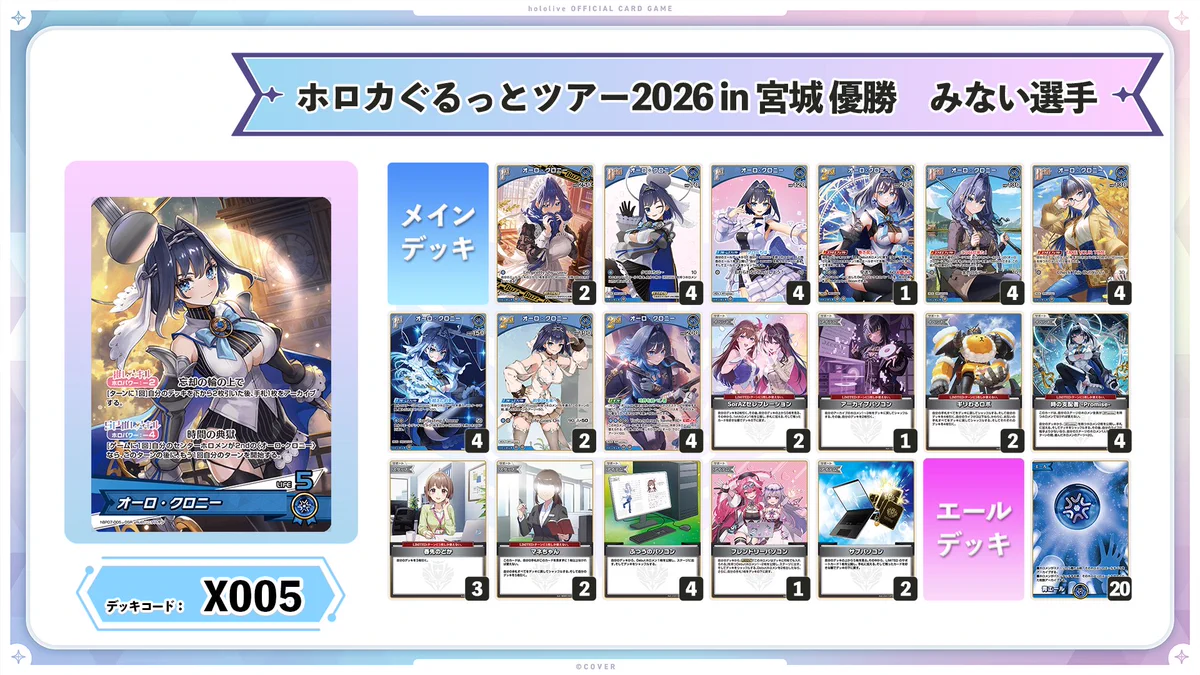 hololive OFFICIAL CARD GAME【公式】 on X: 