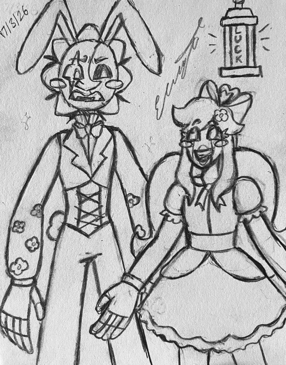 LanternLuck's tweet photo. Spring Eclipse and Charlie
Seventh of the spring series of drawings
And technically a redo of a previous years Easter drawing of them.
#Tsams #Teaps #sunandmoonshow #eclipseandpuppetshow #TsamsEclipse #TeapsEclipse #TeapsCharlie https://t.co/zIgO3tSvjA