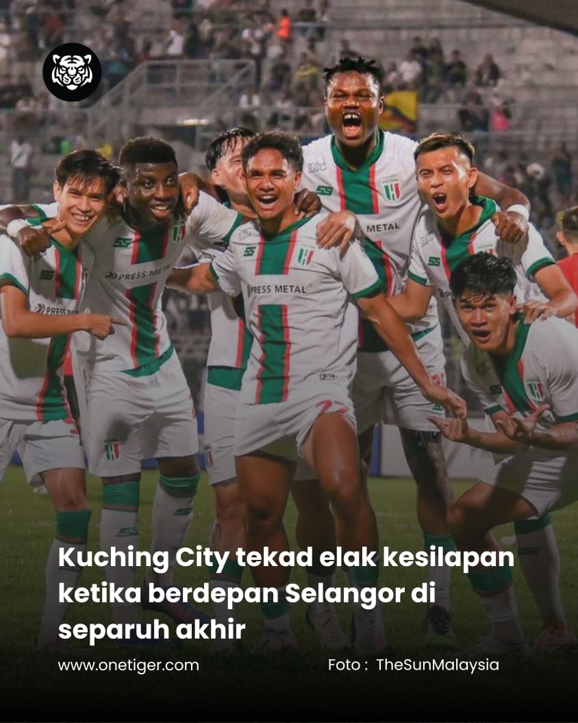 OneTigerForever's tweet image. Kuching City tekad beri tentangan sengit. Aidil Sharin mahu pasukan elak kesilapan mudah ketika berdepan Selangor dalam aksi separuh akhir Piala Malaysia.

👉 Baca artikel penuh di onetiger.com
 atau klik pautan di bio kami

#OneTigerArena #HariHarimau #FYPBola