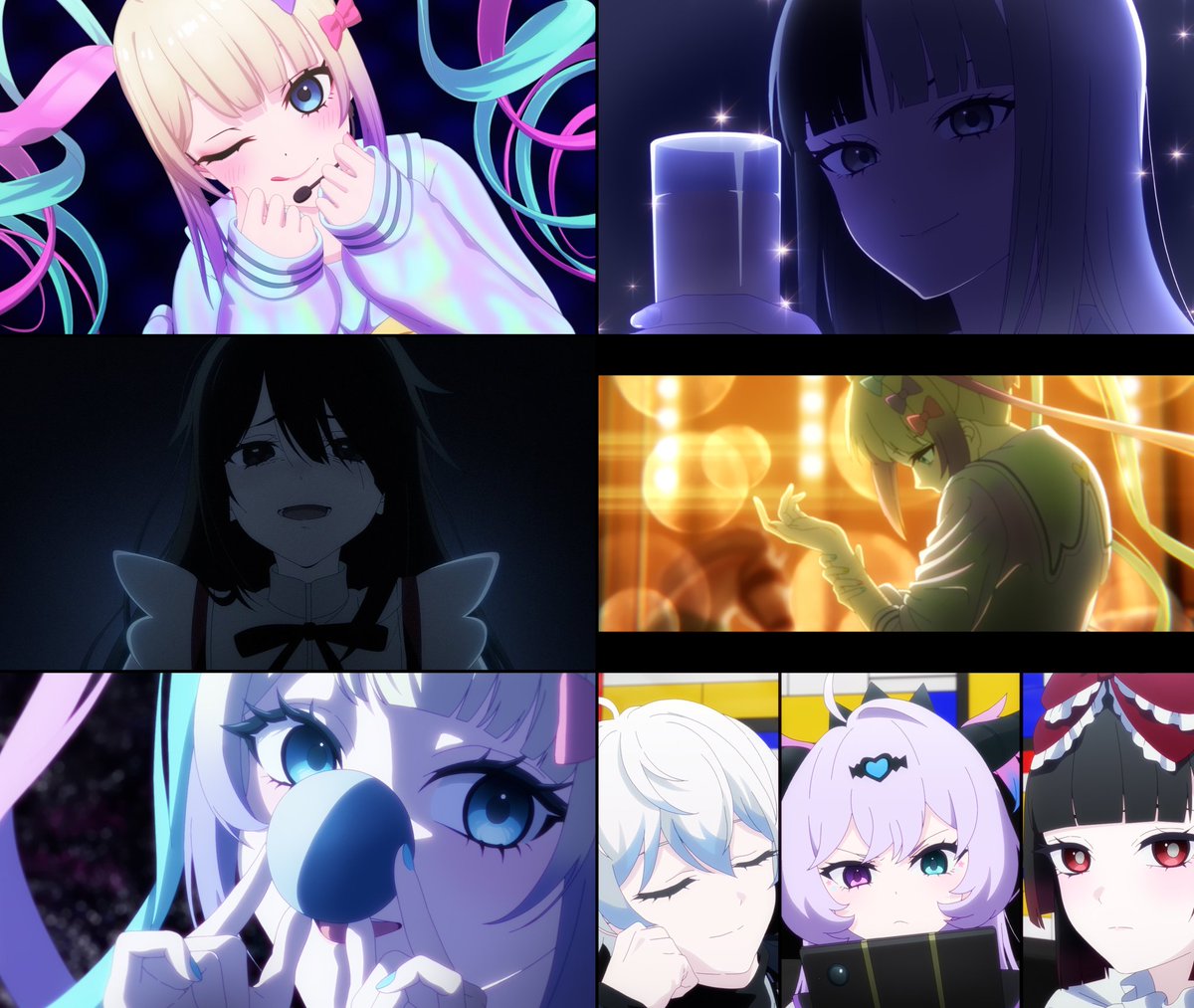New Official Anime Preview Images for 'NEEDY GIRL OVERDOSE' Episode 1!