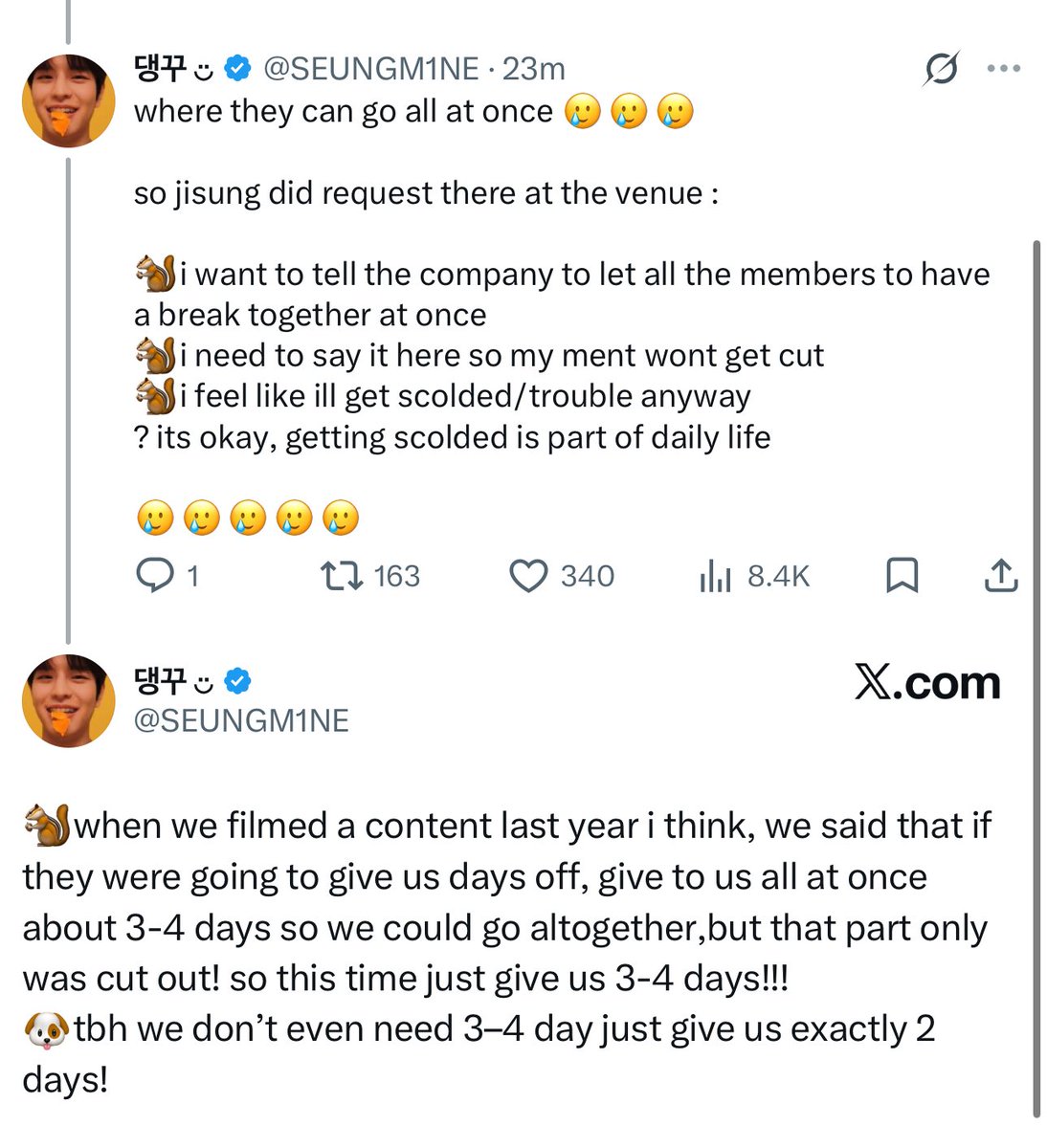 emi 🍮 lee know day !!! tweet media