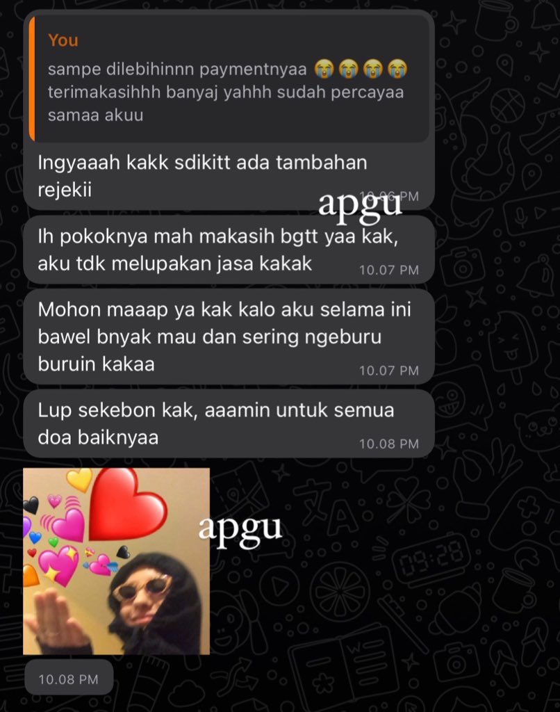 🤭 thankyouuu temen2 🥰