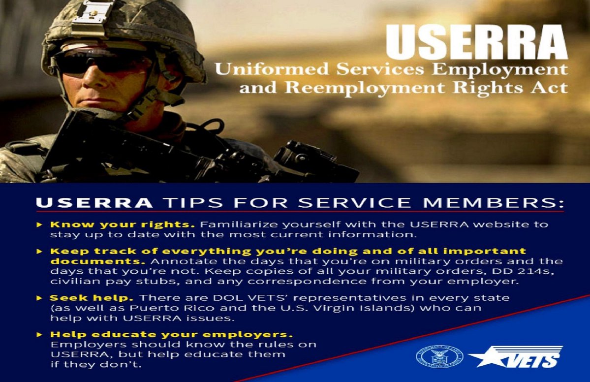 VETERANS ARE PROTECTED from retaliation for EMPLOYMENT DISCRIMINATION CLAIMS at government agencies under the USERRA anti-retaliation provision. 
rosecoveredglasses.wordpress.com/2026/04/04/vet…
 #USERRA