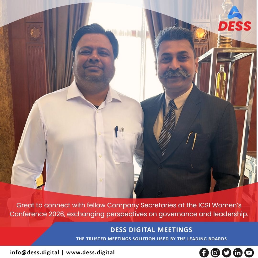 DessDigital's tweet photo. 📷 Women professionals are shaping the next era of governance

This was evident at the ICSI Women’s Conference 2026, centred on the theme “Women Professionals: From Participation to Leadership in Building the New India.”

#CorporateGovernance#ICSI #womenleadership#BoardLeadership https://t.co/Bt3tW98JOi