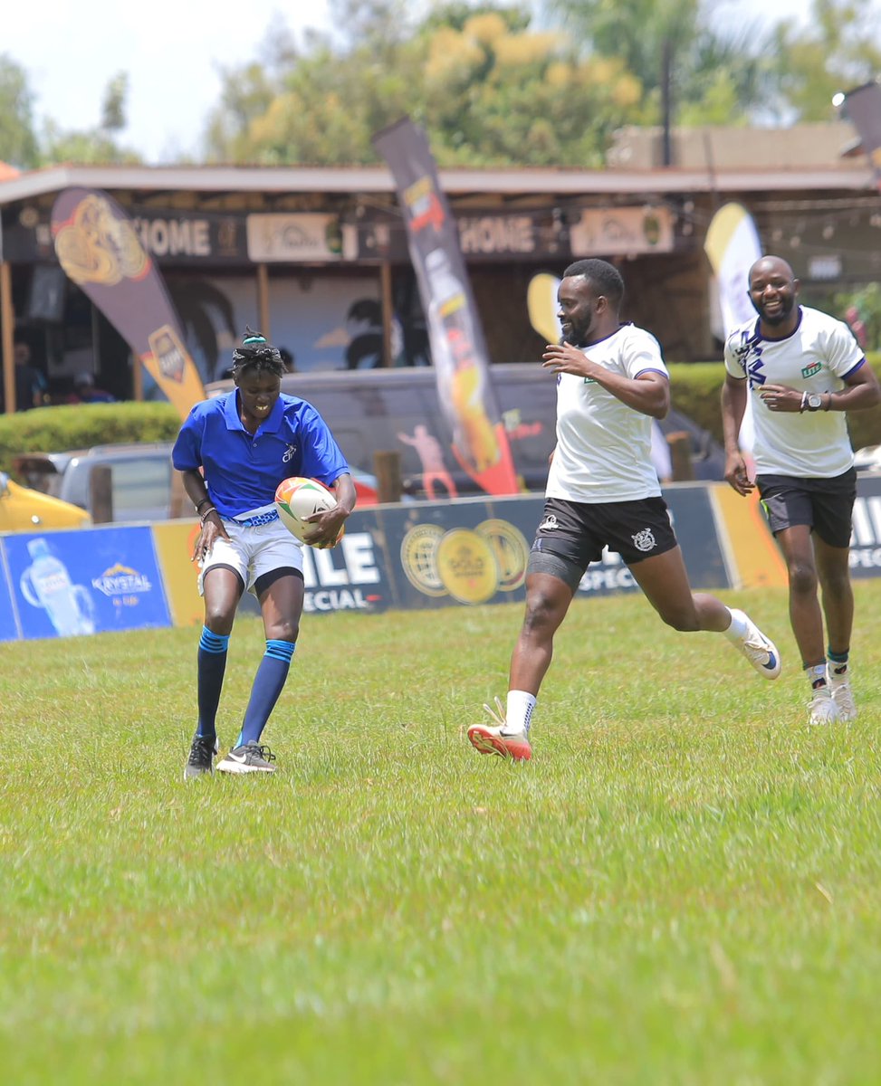 Solid hits and quick comebacks. 🔥 That’s the pace at #JinjaFunRugby ...
