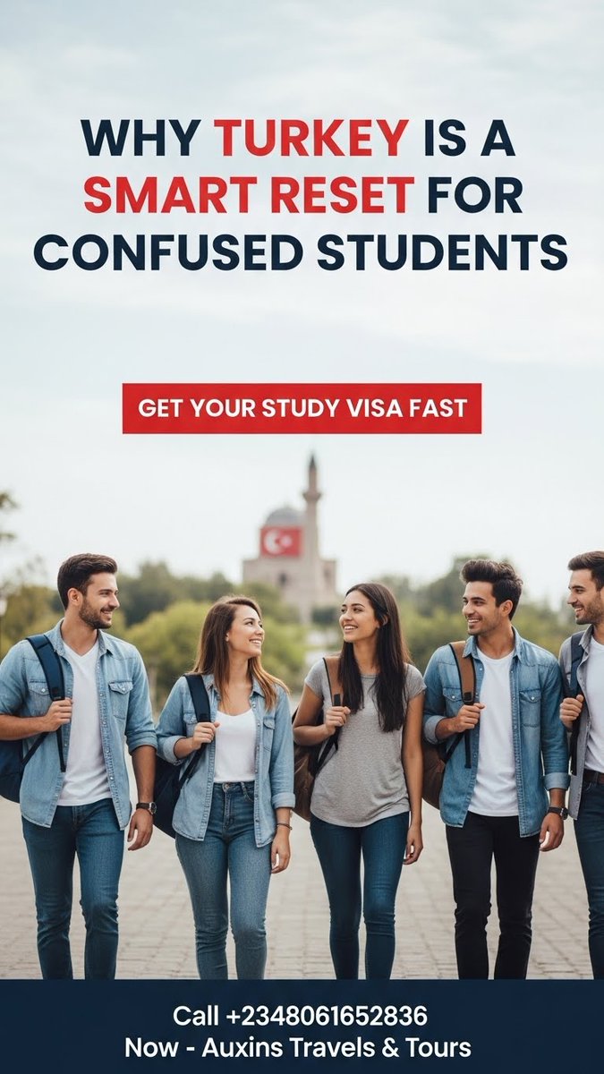 scholarshipsast's tweet photo. Why Turkey Is A Smart Reset For Confused Students
#Turkey #SmartReset #ConfusedStudents #EducationJourney #StudyInTurkey #CulturalExperience #StudentLife #InternationalStudents #StudyAbroad #LearnInTurkey #TravelGoals #StudentSupport #FutureLeaders #GlobalEducation #CulturalImmer https://t.co/ifM9QKHhjY