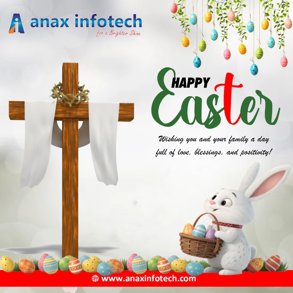 InfotechAnax's tweet photo. He is risen! ✝️✨
May this Easter fill your heart with hope, love, and new beginnings 🌼

Wishing you and your family endless blessings and happiness 💛

#AnaxInfotech #HappyEaster #Easter2026 #HeIsRisen #EasterVibes https://t.co/1CBkFCwhbG