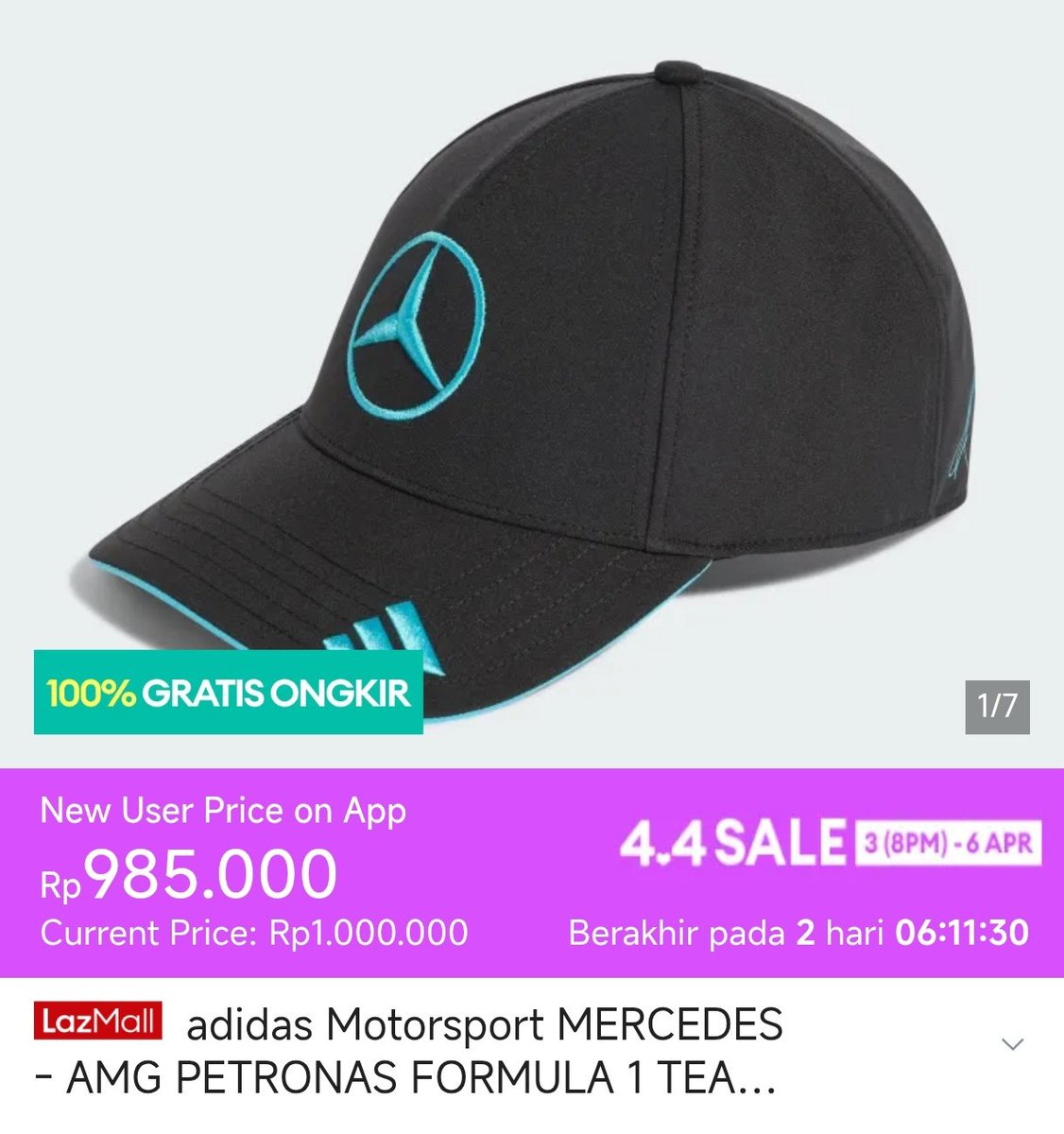 GhazianSalsabil's tweet photo. Para pengguna makin antusias dengan koleksi Adidas F1 Mercedes &amp; PUMA Bella V, desainnya makin standout dan wajib punya—Eksklusif Di Lazada, apalagi lagi ada lazada 4.4 sale dengan diskon s.d 45% (adidas) dan diskon s.d 50% + ekstra voucher 45% (puma)! 🔥 https://t.co/o0MS4DN28L