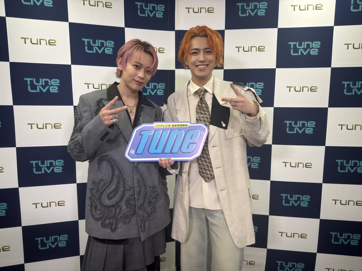 【公式】音楽情報番組「Tune」 tweet media
