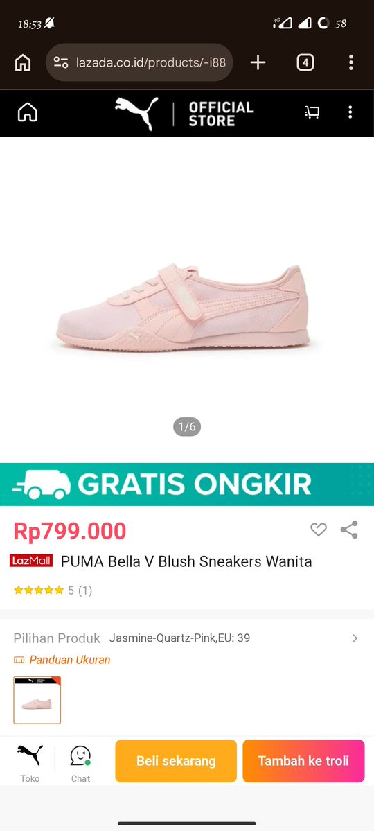 Susah2 cari merch F1 ternyata di Lazada 4.4 Sale ada Adidas F1 Mercedes Collection donggg??? Mana diskon s.d 45% Eksklusif Di Lazada doangg”
lazada.co.id/products/-i883…