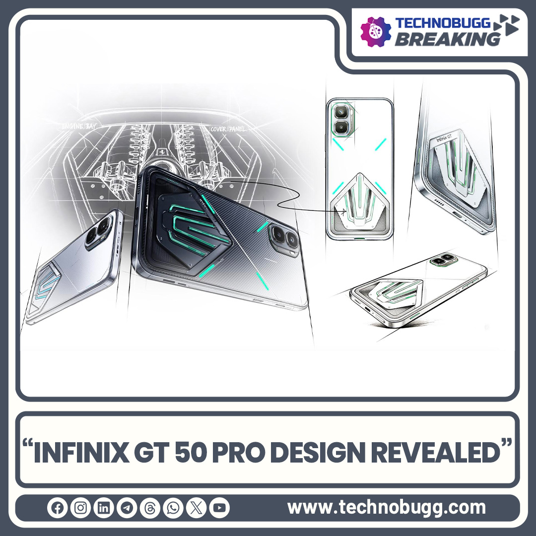 TechnobuggTweet's tweet image. Infinix GT 50 Pro Design Revealed

Read more : technobugg.com/infinix-gt-50-…

#Infinix #InfinixGT50Pro #Breaking #Technobugg #technews