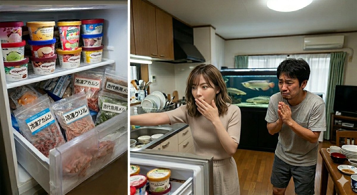 ねぎちゃん@アクアリウムあるある tweet media