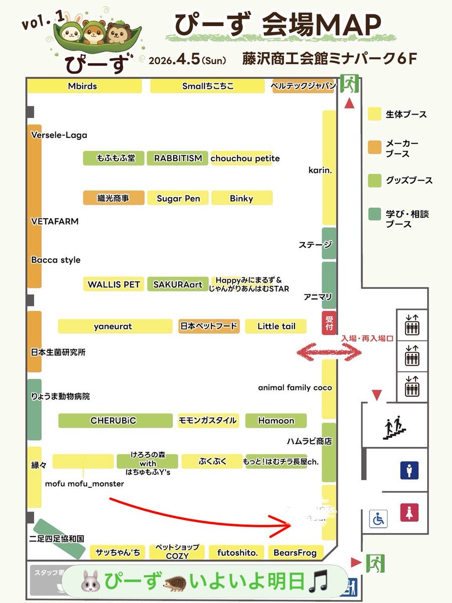 とりっぷ & ぴーず@小鳥と小動物のイベント tweet media