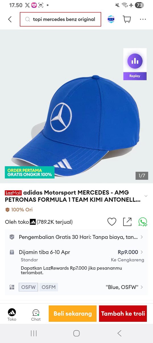 loffie9's tweet photo. f1 fans mana suaranyaaa? mending buruan ke lazada 4.4 sale soalnya ada adidas f1 mercedes yang Eksklusif Di Lazada. dapet diskon s.d 45% juga lhooo!
https://t.co/AsIHlb8WCv https://t.co/iHzuk0ke6G