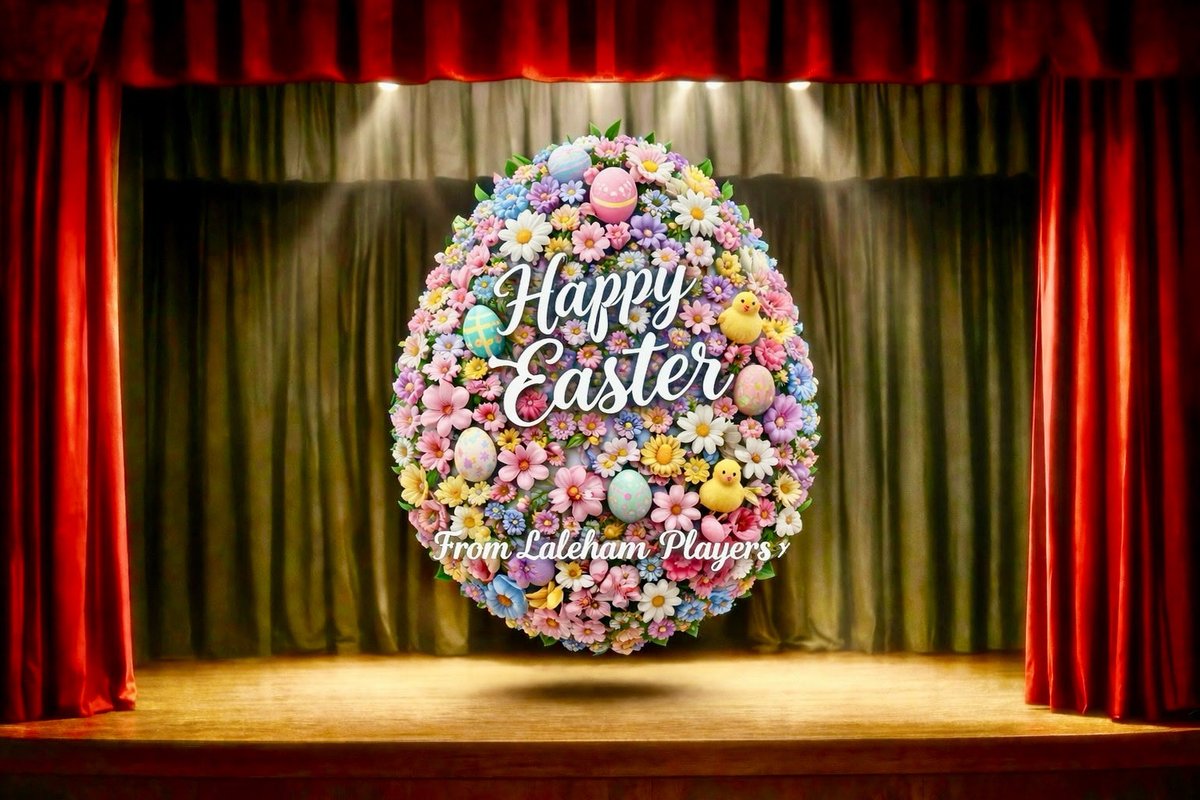 LalehamPlayers's tweet image. Fancy stepping into the spotlight or creating magic behind the scenes. This Spring try something new. Laleham Players is a fun, friendly &amp;amp; creative amdram group. Email info@lalehamplayers.com
lalehamplayers.com
#notforprofit #justforfun #joinlalehamplayers #happyeaster