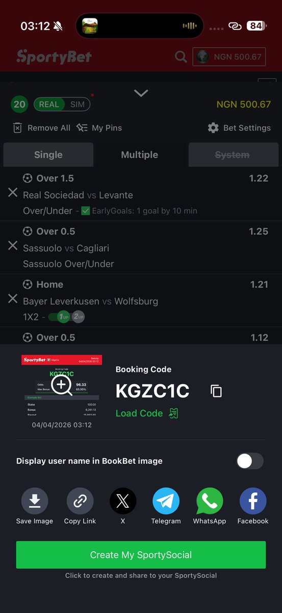 Bestodd001's tweet photo. 100 Odds

Grrenluck 💚💚💚 https://t.co/SY0QVseslt