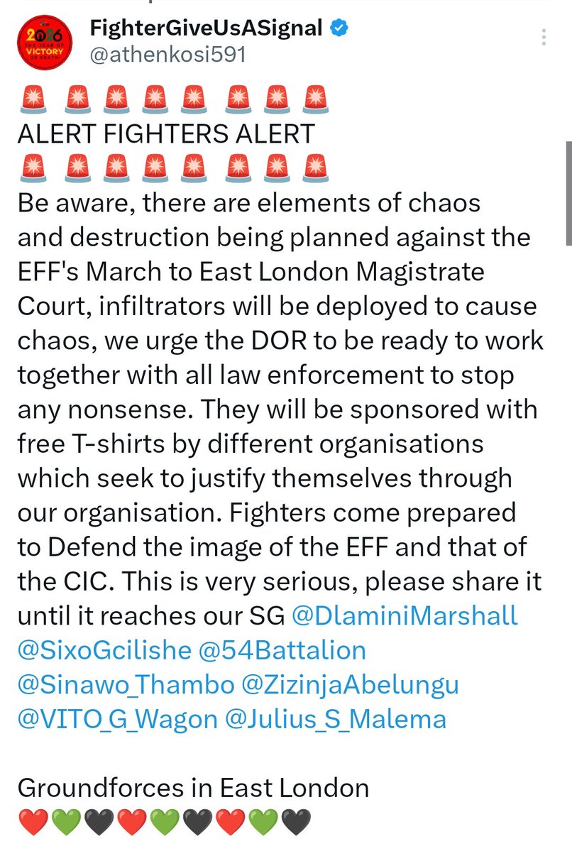 Mamthembu weEFF ❤️ tweet media