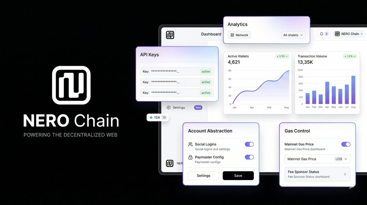 The new NERO AA Platform is live 🥷 A fully redesigned developer console ...