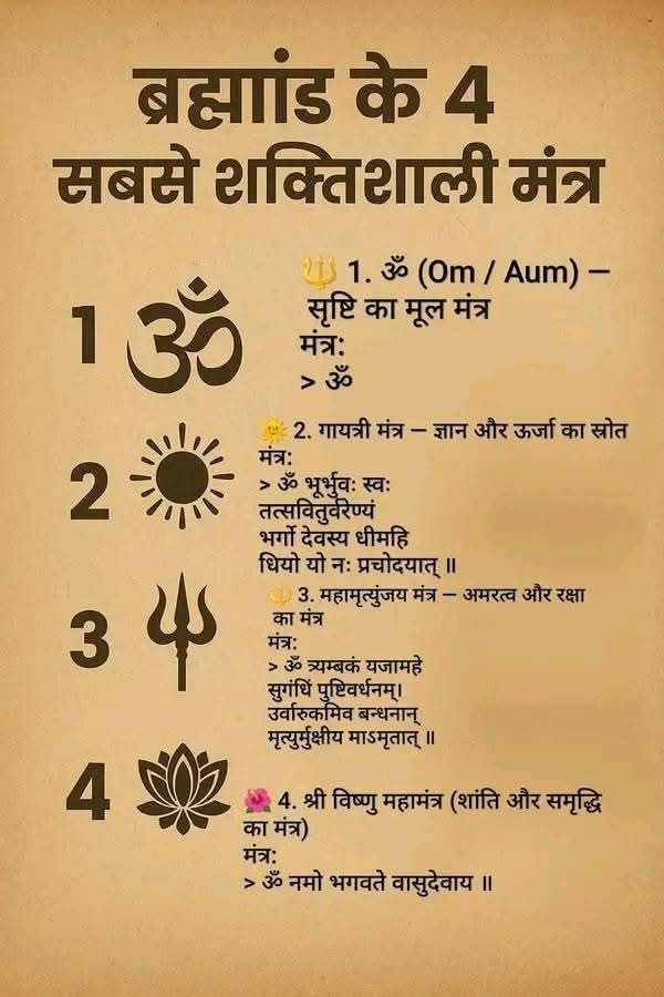 #वैदिक_मंत्रों_की_महिमा
प्राचीन ऋषियों की देन वैदिक मंत्र आज भी हमारे जीवन को ऊर्जा, शांति और संतुलन प्रदान करते हैं।
मंत्र जप से मन शांत होता है, एकाग्रता बढ़ती है और जीवन में नई सकारात्मक ऊर्जा का संचार होता है।